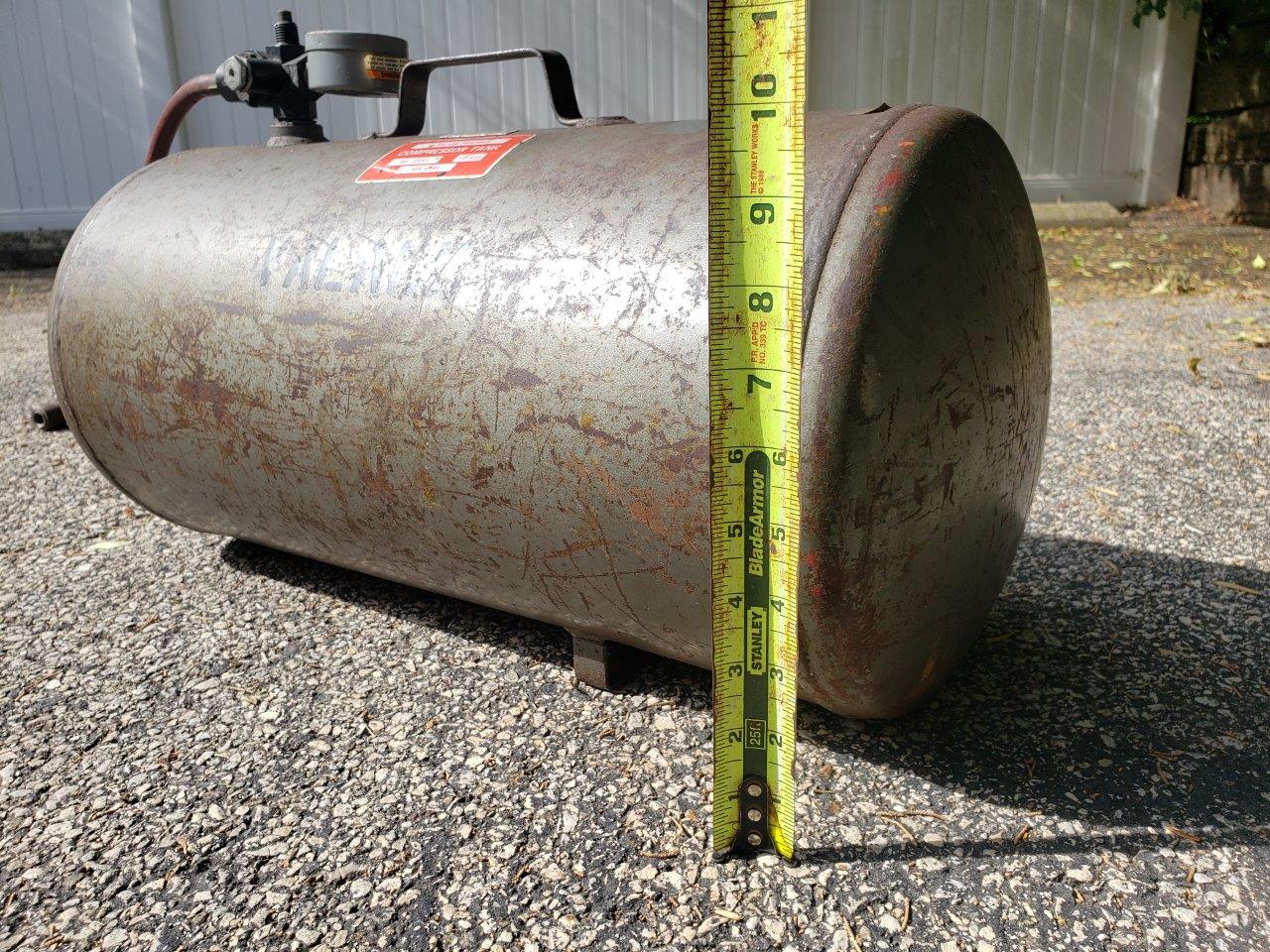 Portable Steel Air Carry Tank with the hose