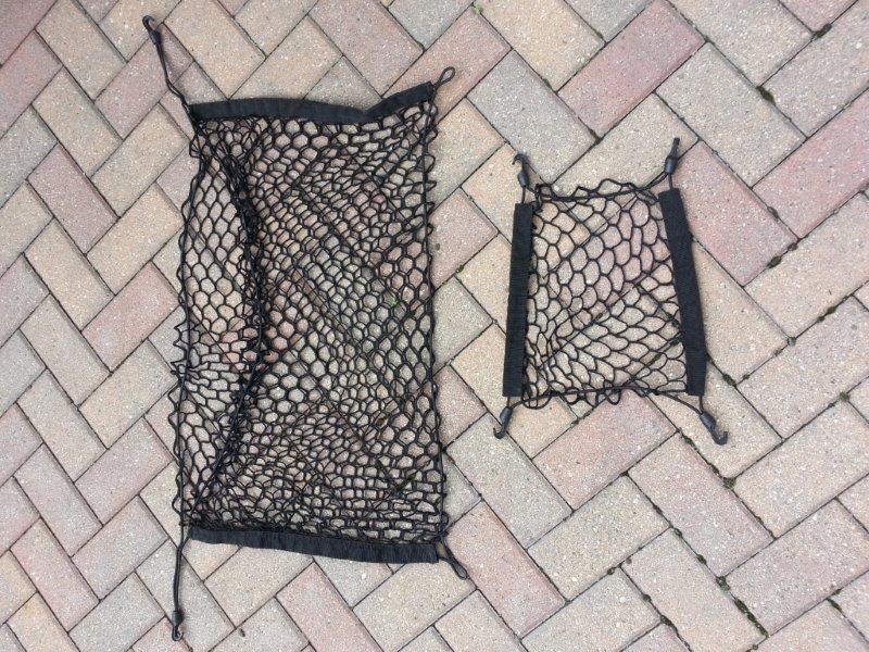 Nissan altima/maxima 2 Trunk Cargo Nets/stuff holders