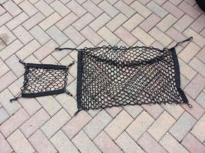 Nissan altima/maxima 2 Trunk Cargo Nets/stuff holders