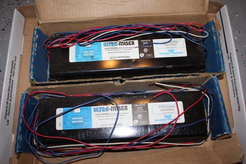 2 x Valmont Electric E296FOPI120G01 Ultra Mizer Electronic Ballasts