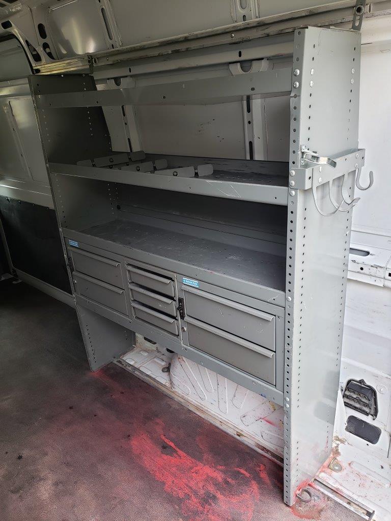 Set of Cabinets and Divider for Dodge RAM Promaster 2500