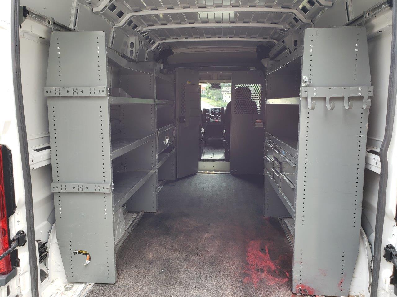 Set of Cabinets and Divider for Dodge RAM Promaster 2500