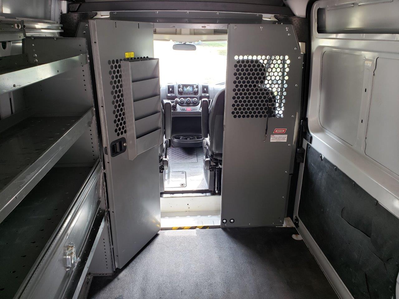 Set of Cabinets and Divider for Dodge RAM Promaster 2500