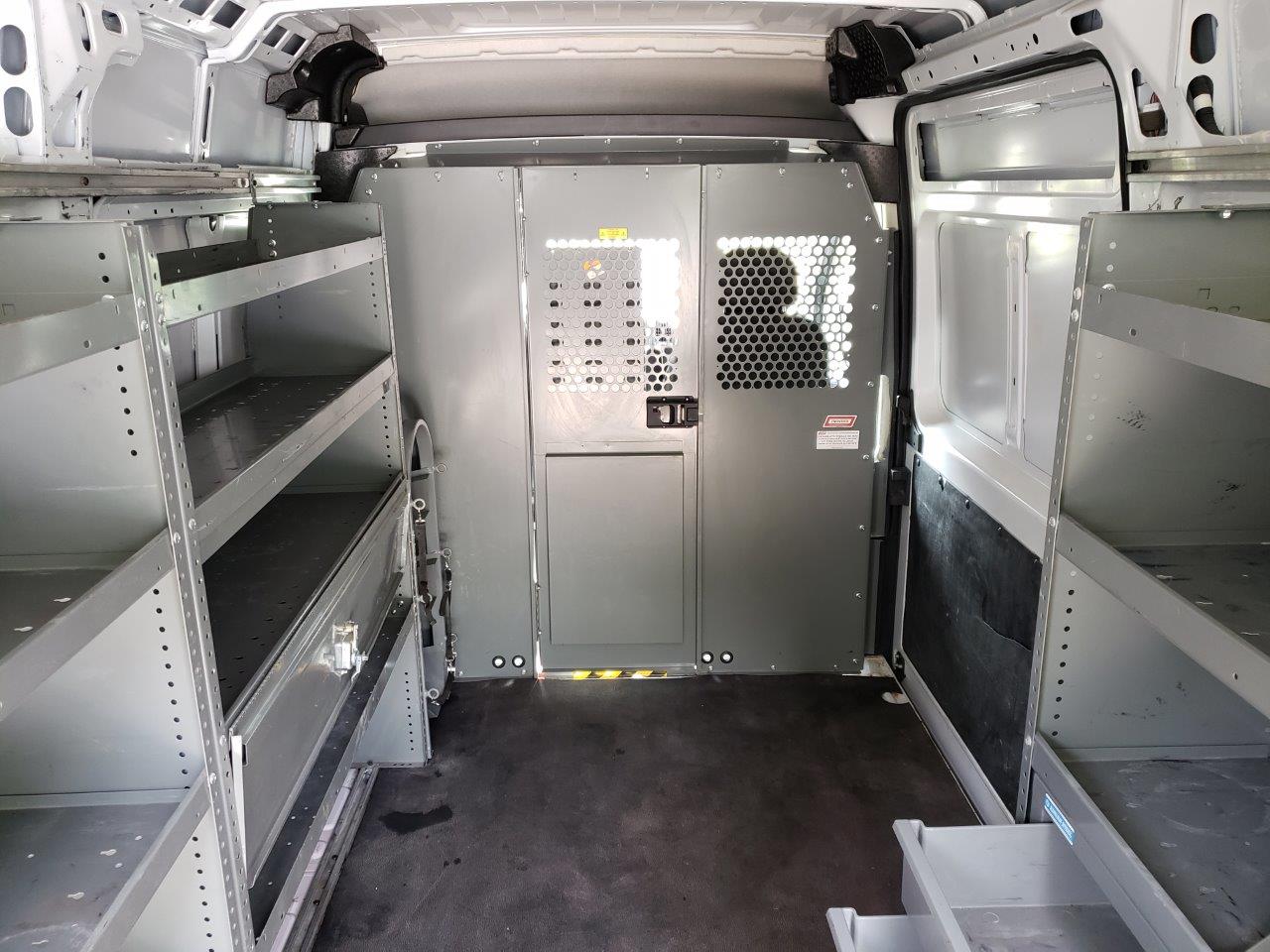 Set of Cabinets and Divider for Dodge RAM Promaster 2500