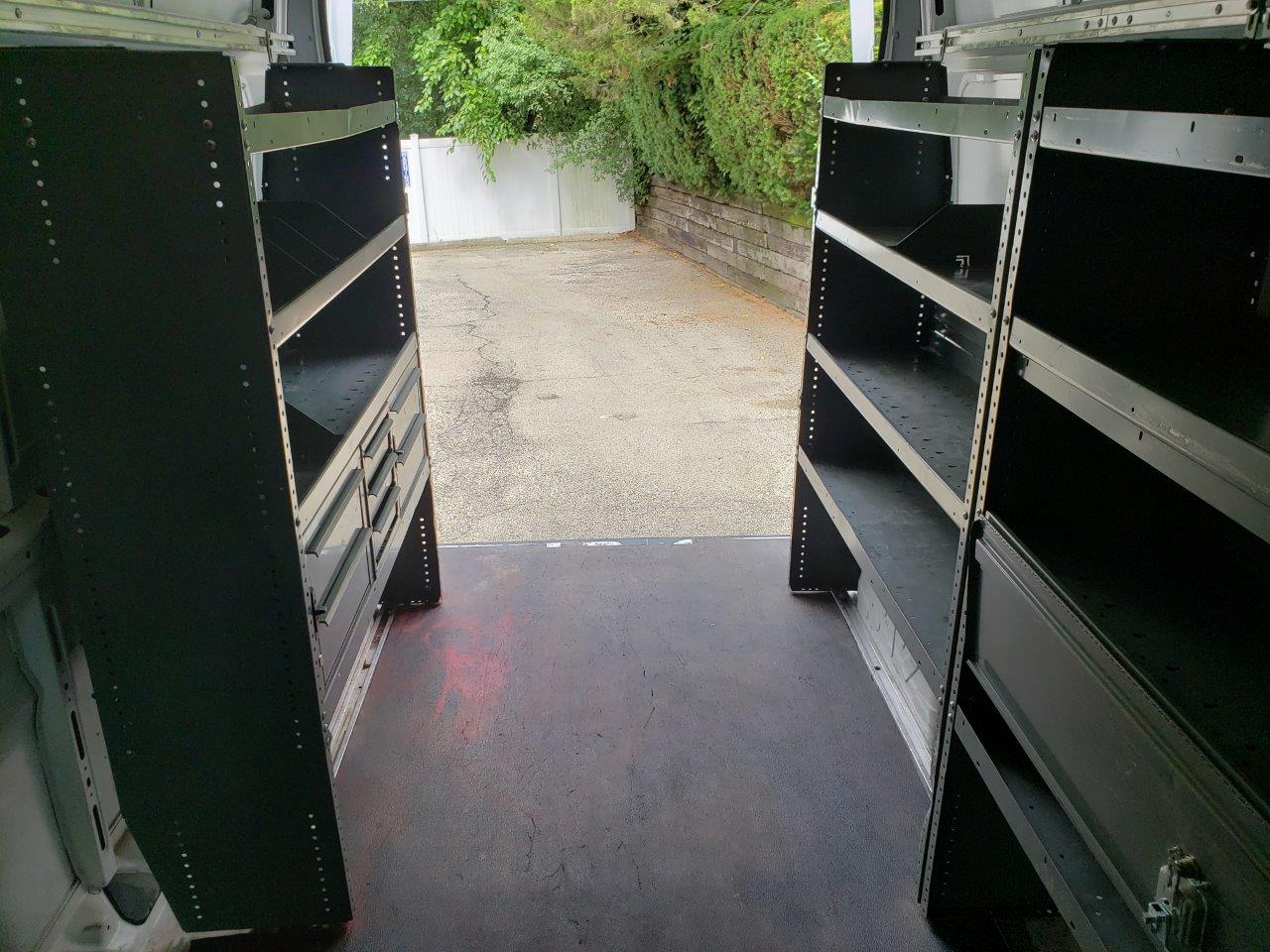 Set of Cabinets and Divider for Dodge RAM Promaster 2500