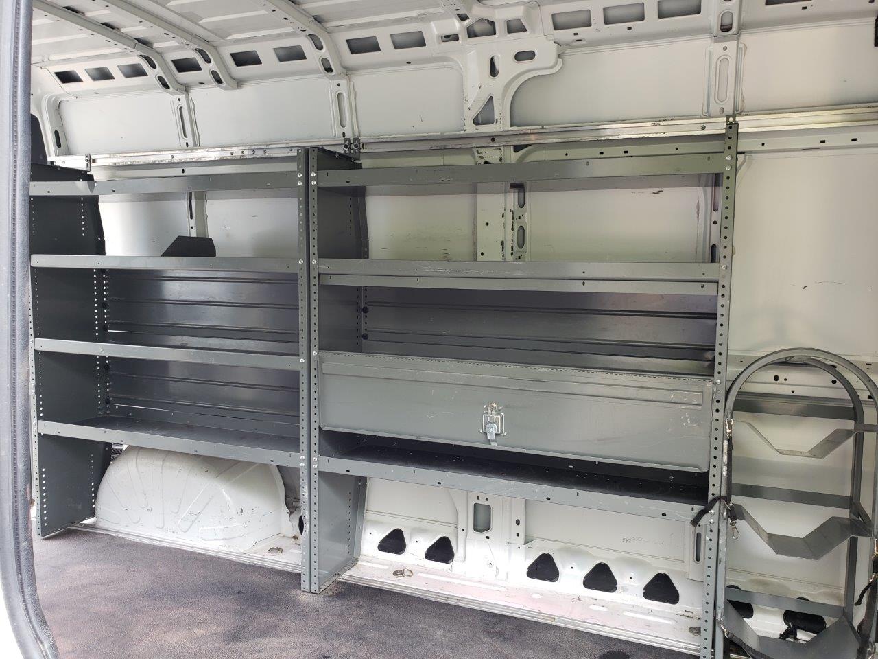 Set of Cabinets and Divider for Dodge RAM Promaster 2500