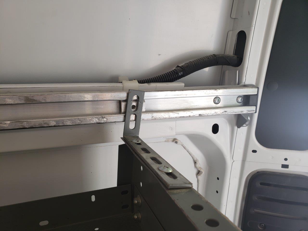 Set of Cabinets and Divider for Dodge RAM Promaster 2500