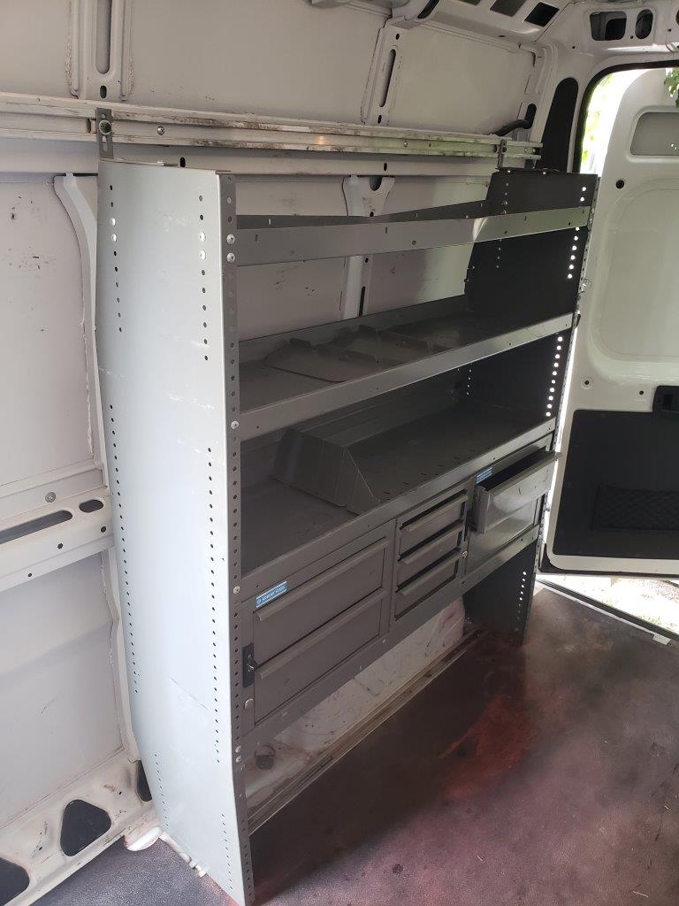 Set of Cabinets and Divider for Dodge RAM Promaster 2500