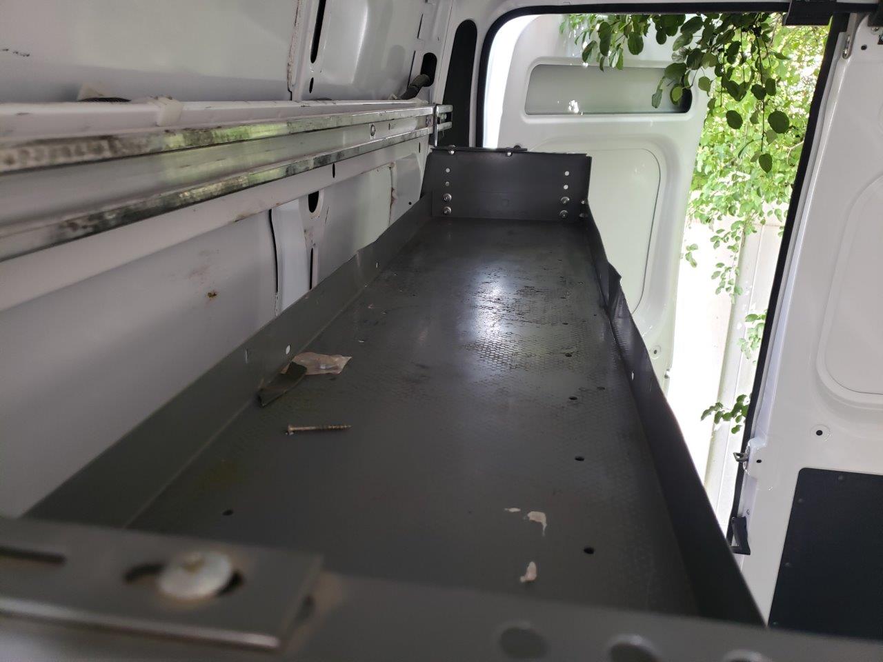 Set of Cabinets and Divider for Dodge RAM Promaster 2500