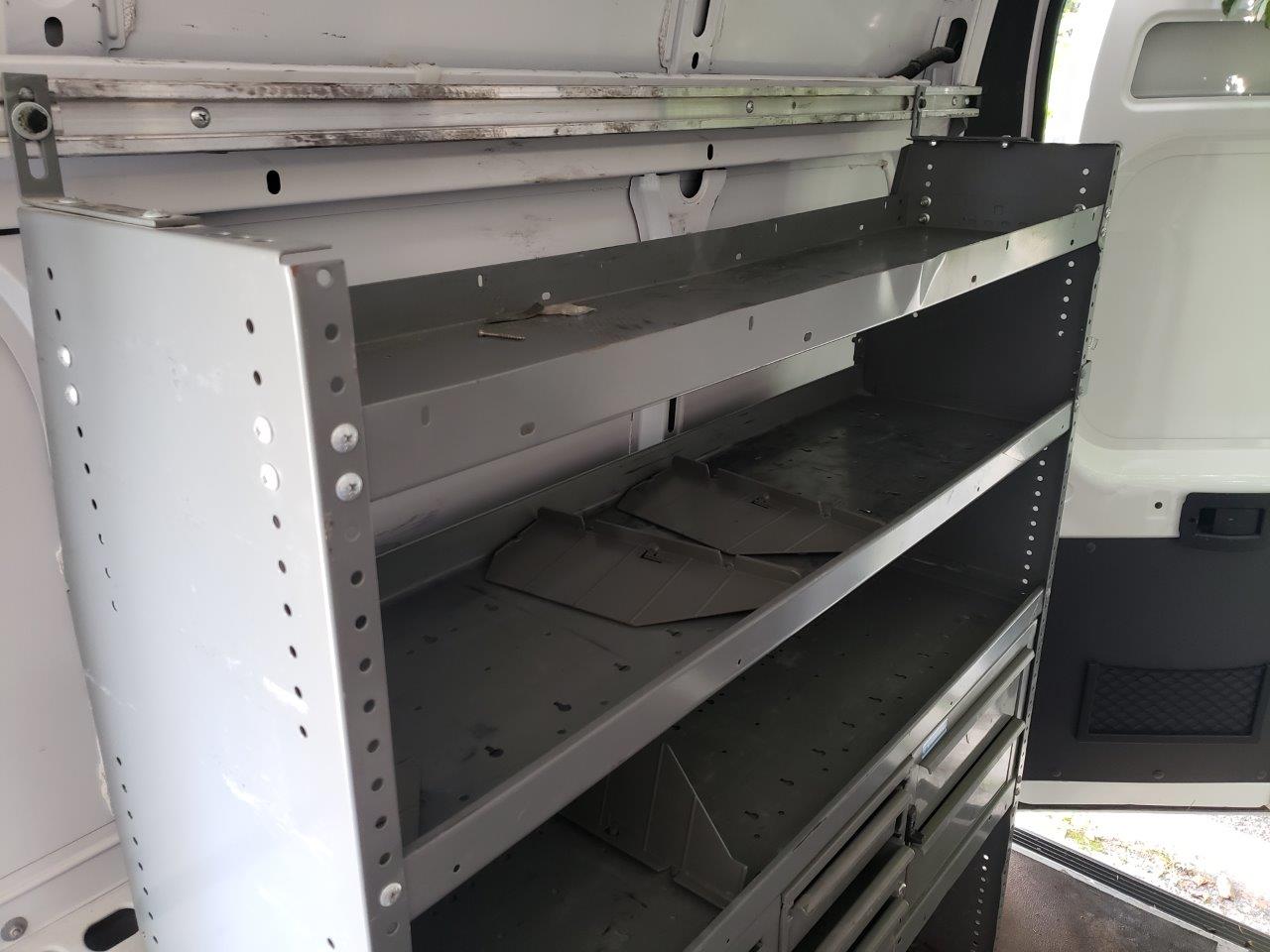 Set of Cabinets and Divider for Dodge RAM Promaster 2500