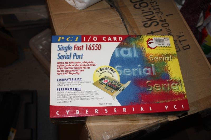 SIIG Cyberserial PCI Single Fast 16550 Serial Port I/O Card