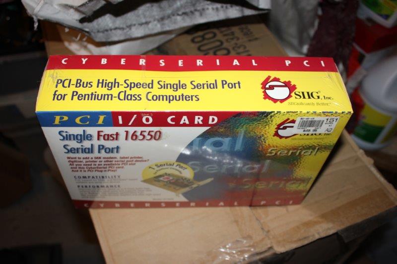 SIIG Cyberserial PCI Single Fast 16550 Serial Port I/O Card
