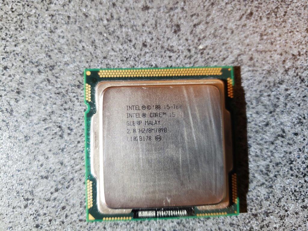 Intel Core i5-760 2.8GHz Quad-Core Processor with Fan and Mounting