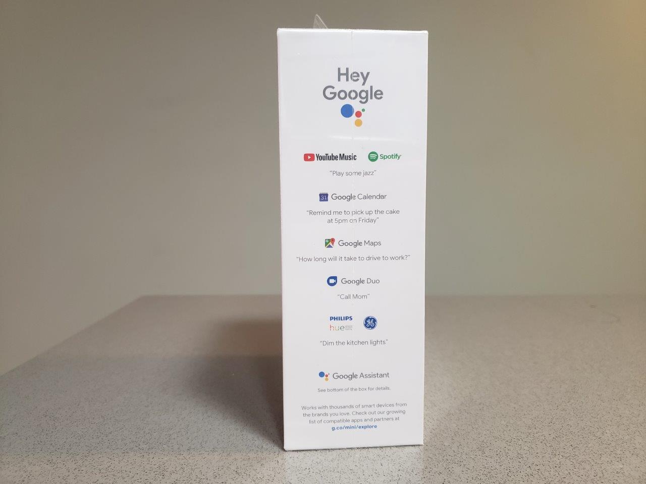 Google Nest Mini (2nd Generation) with Google Assistant (Chalk) 2019 VERSION - BRAND NEW!!!
