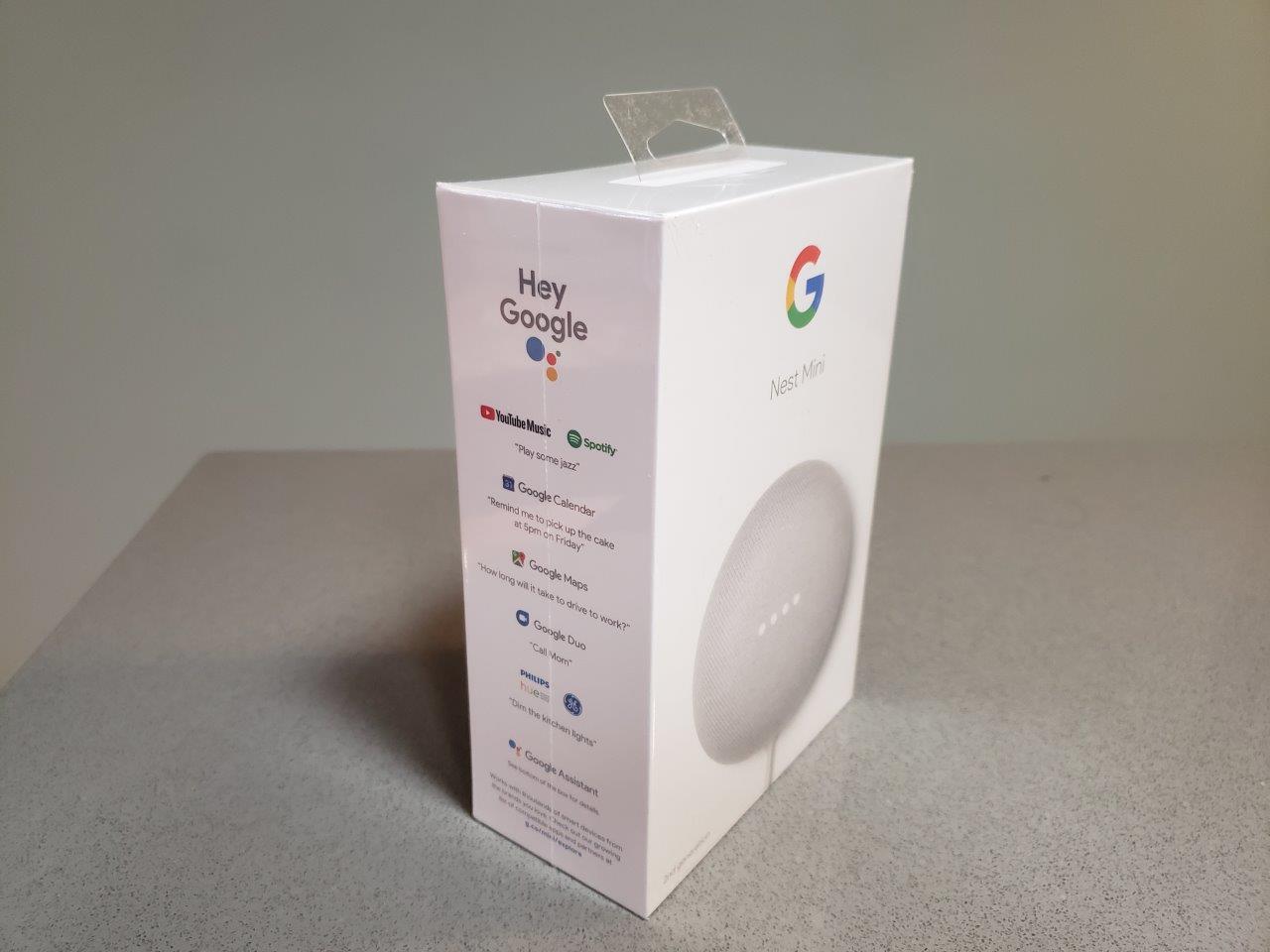 Google Nest Mini (2nd Generation) with Google Assistant (Chalk) 2019 VERSION - BRAND NEW!!!