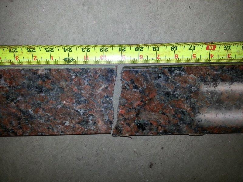 Saphire Brown Granite countertop