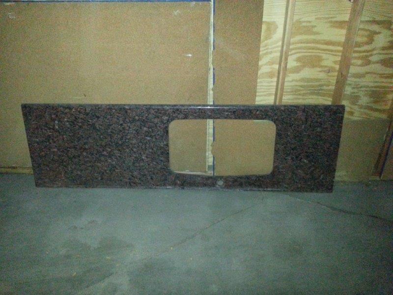 Saphire Brown Granite countertop