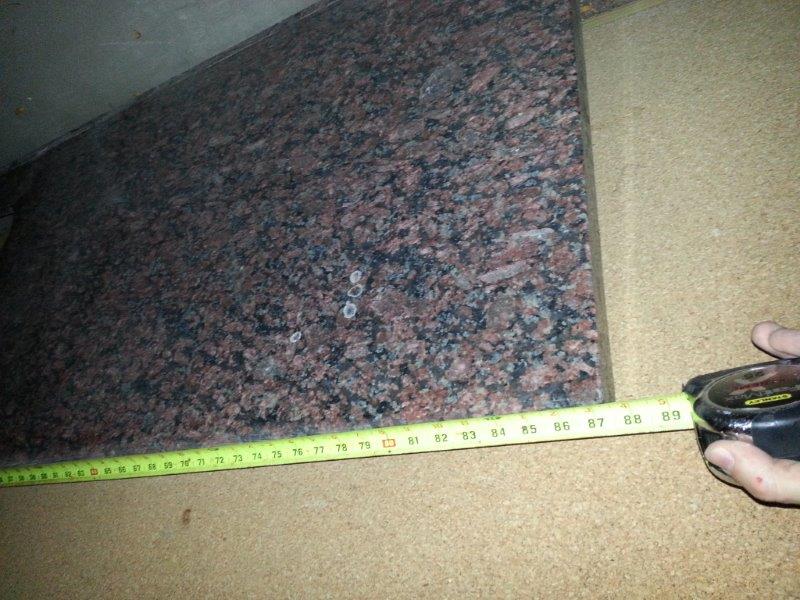 Saphire Brown Granite countertop