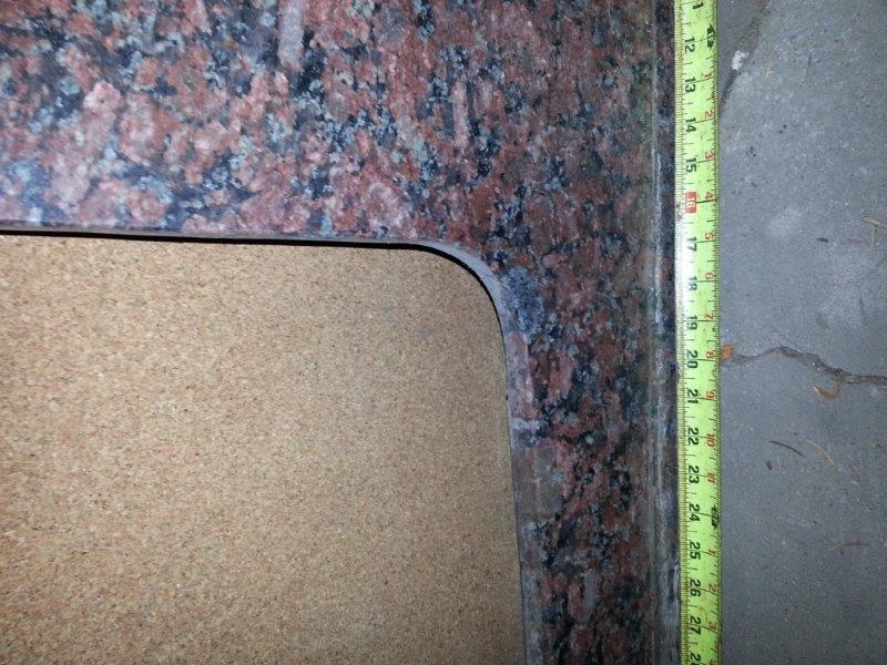 Saphire Brown Granite countertop