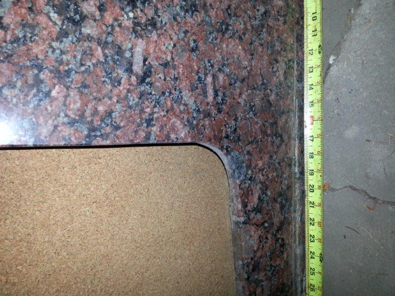 Saphire Brown Granite countertop