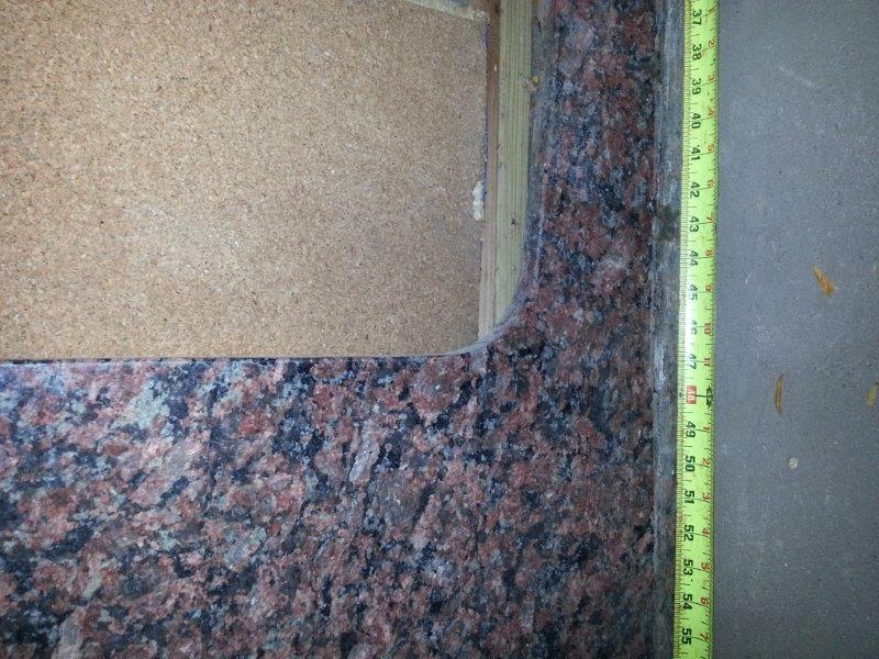 Saphire Brown Granite countertop