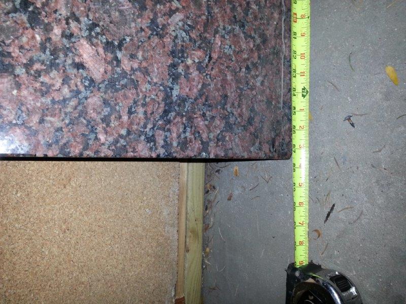 Saphire Brown Granite countertop