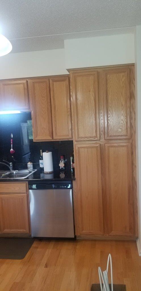 Kitchen Cabinets with Granite and Appliances