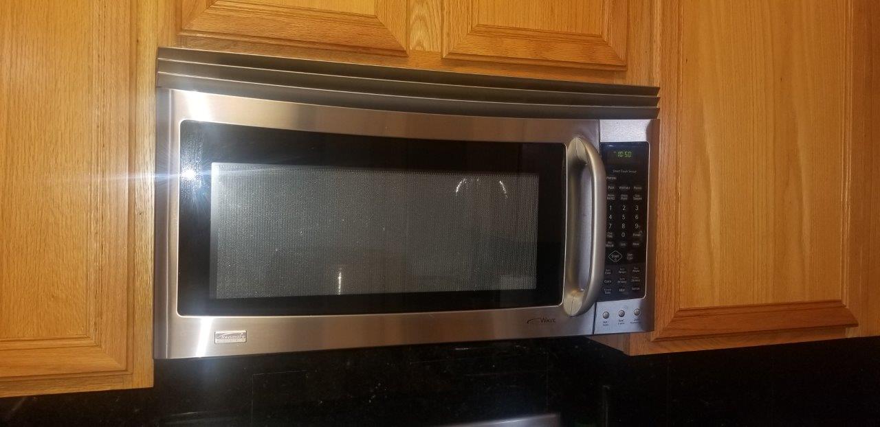 Kitchen Cabinets with Granite and Appliances