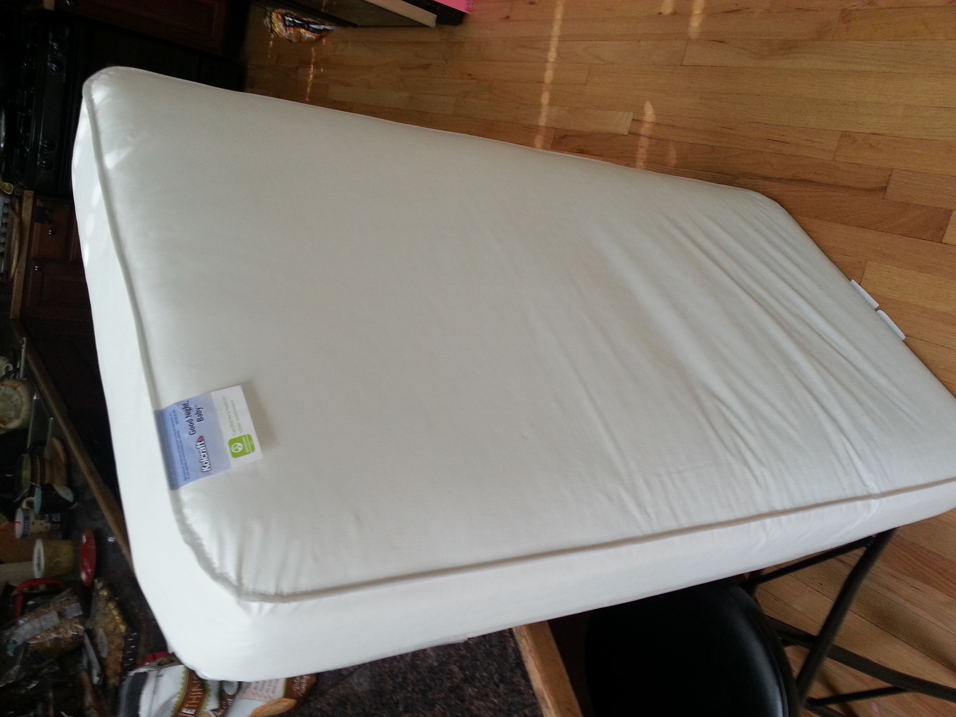 kolcraft toddler bed mattress