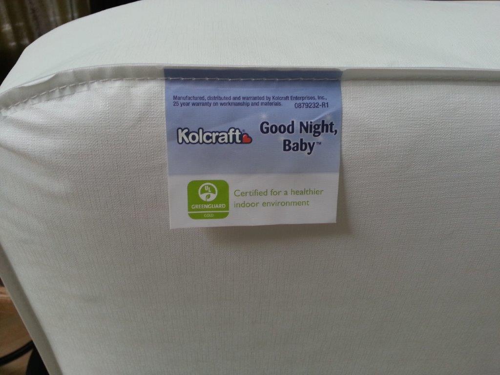 Children mattress KM220-WHLP by Kolcraft kids