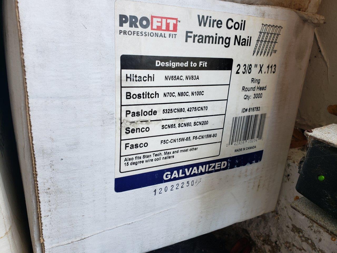 Wire Coil Framing Nails