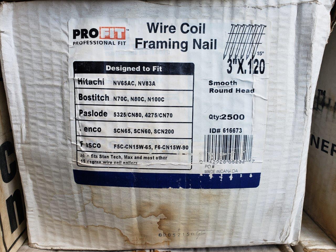 Wire Coil Framing Nails