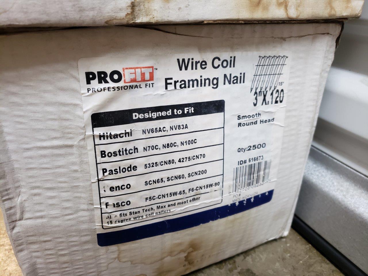 Wire Coil Framing Nails