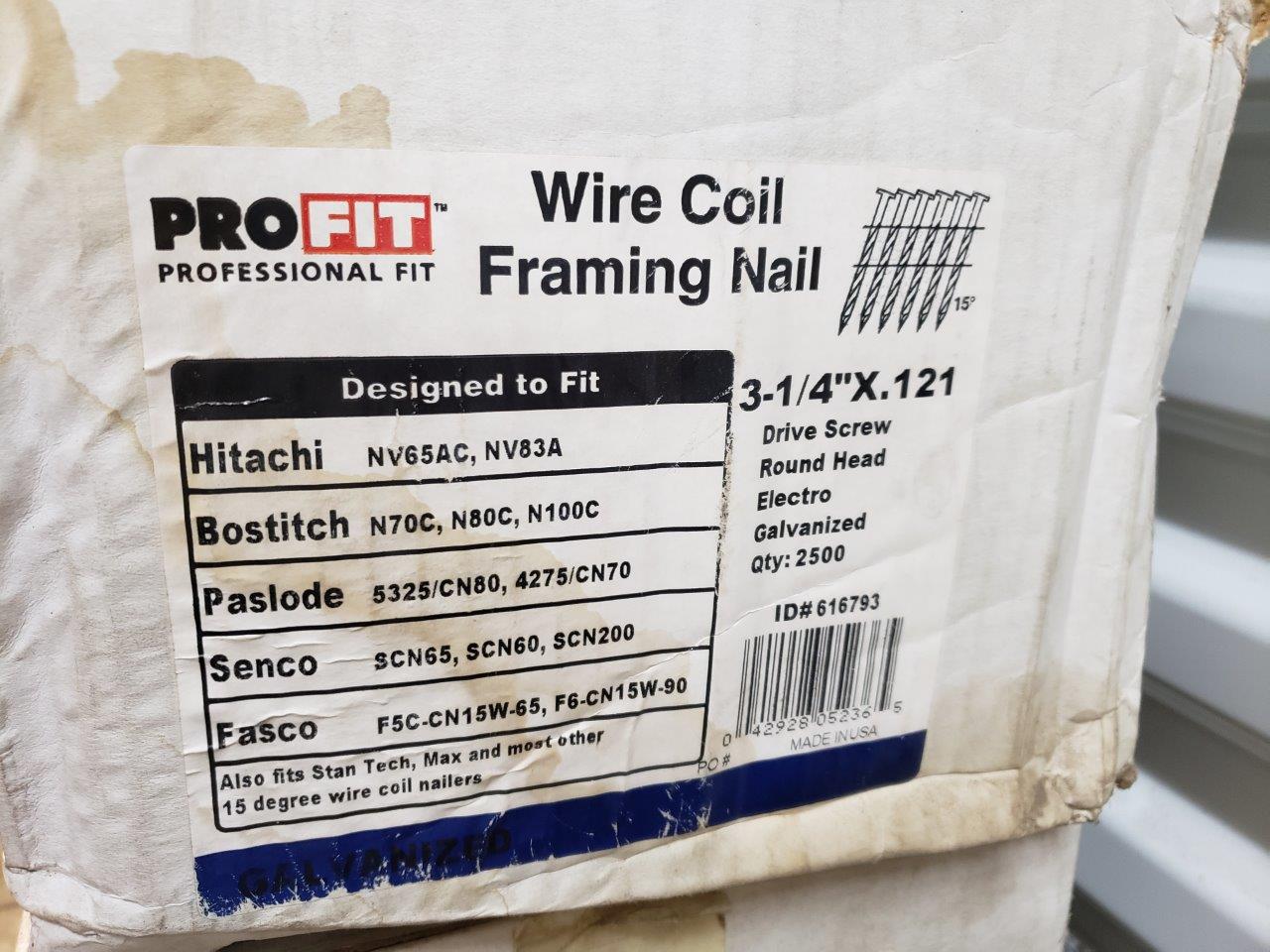 Wire Coil Framing Nails