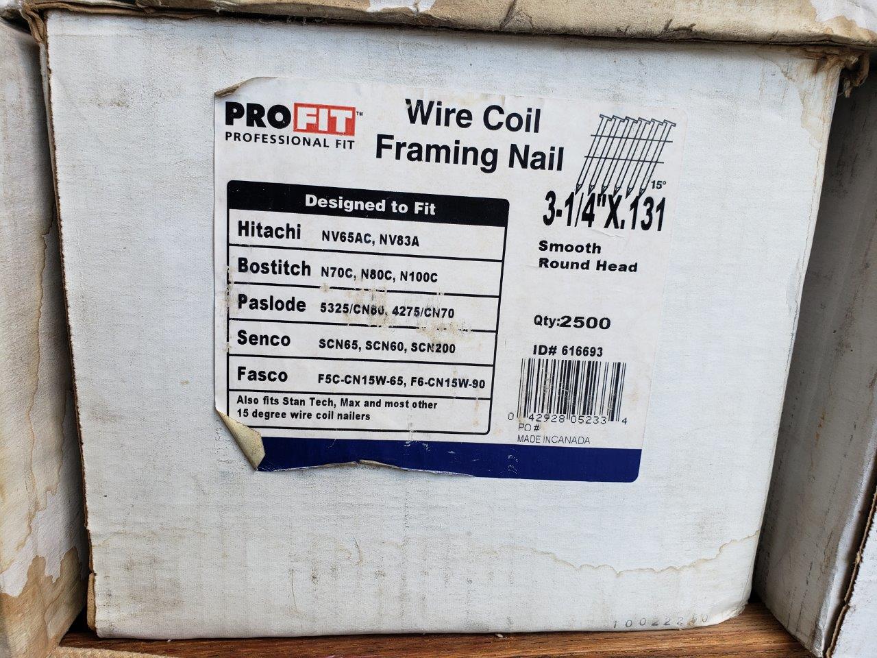 Wire Coil Framing Nails