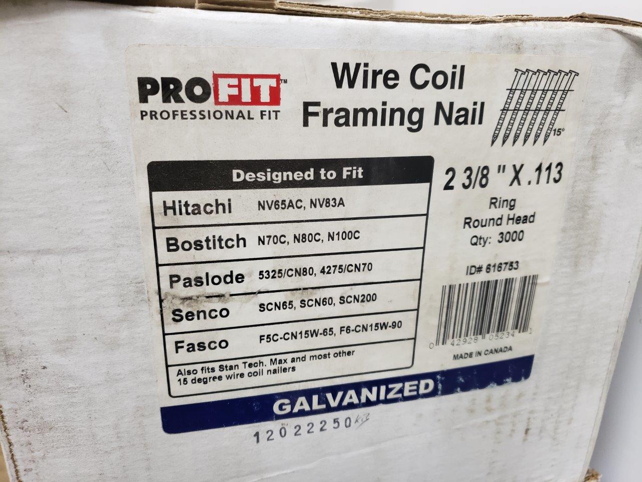 Wire Coil Framing Nails