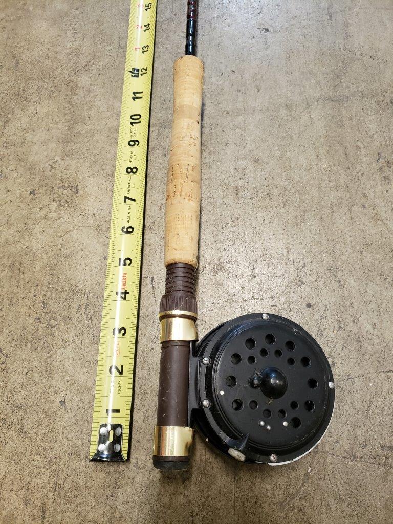 Fly Fishing rod 90 inch 7.5ft with reel MEDALIST 1594RC pole 7.5 feet ft