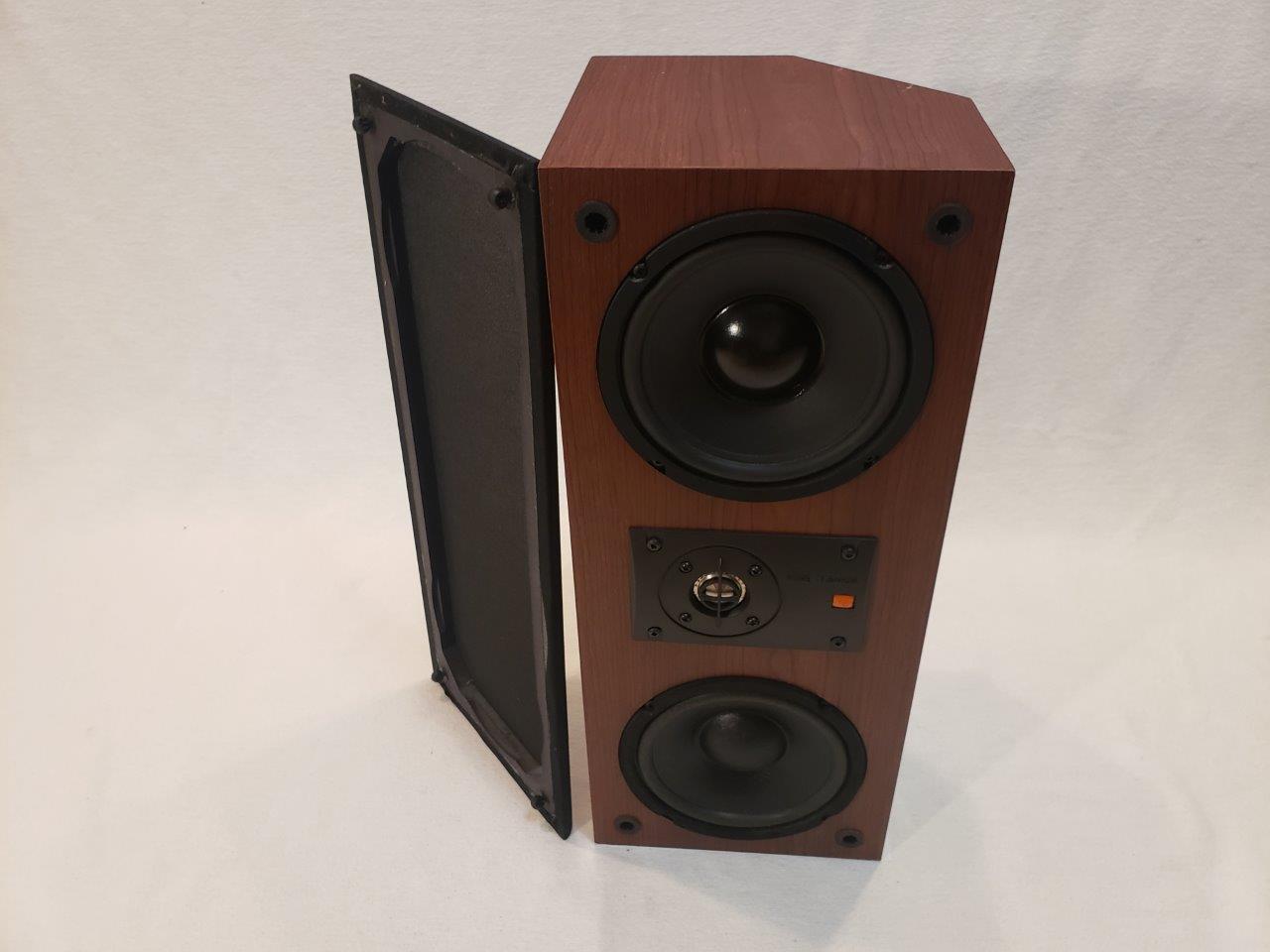 Acoustic Image Bi-amp Floorstanding Bookshelf HIFI Speakers GT 338 Pure Titanium