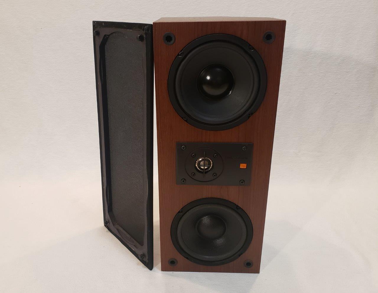 Acoustic Image Bi-amp Floorstanding Bookshelf HIFI Speakers GT 338 Pure Titanium