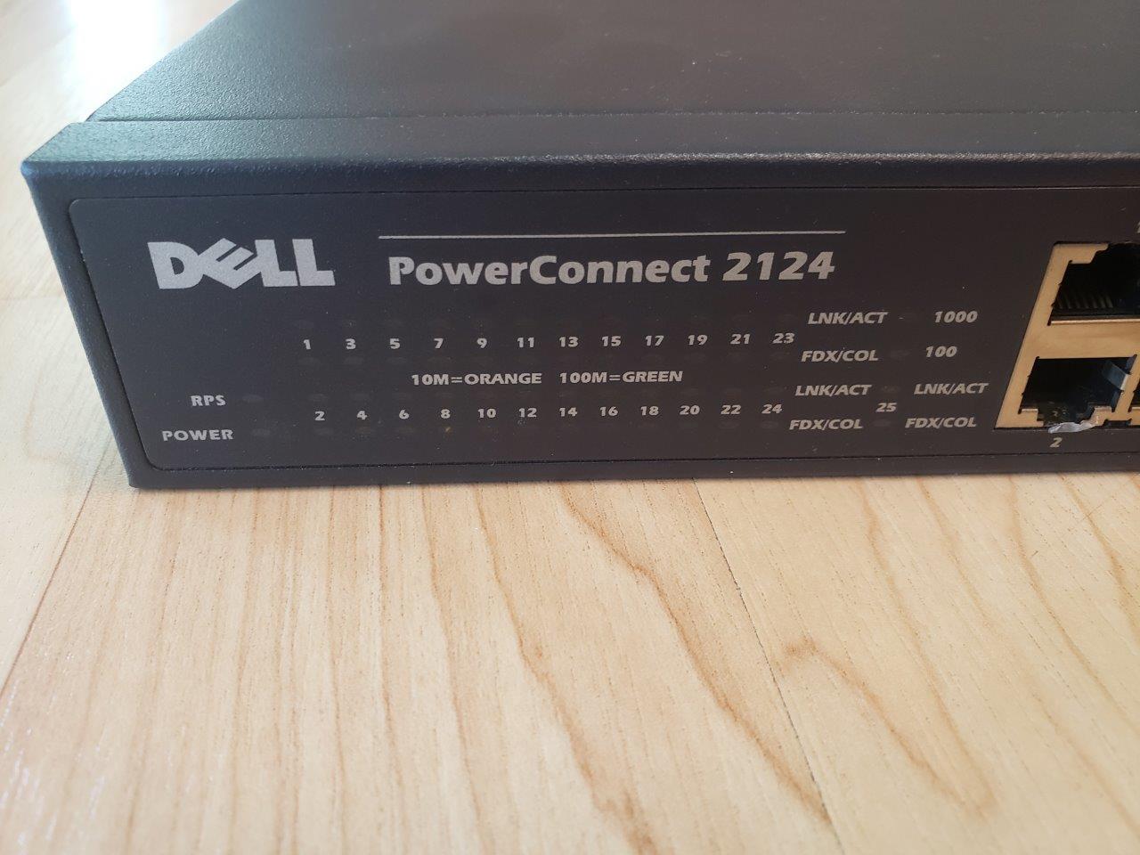 Dell PowerConnect 2124 - 24 ports External Switch 3N347 03N347 CN-03N347