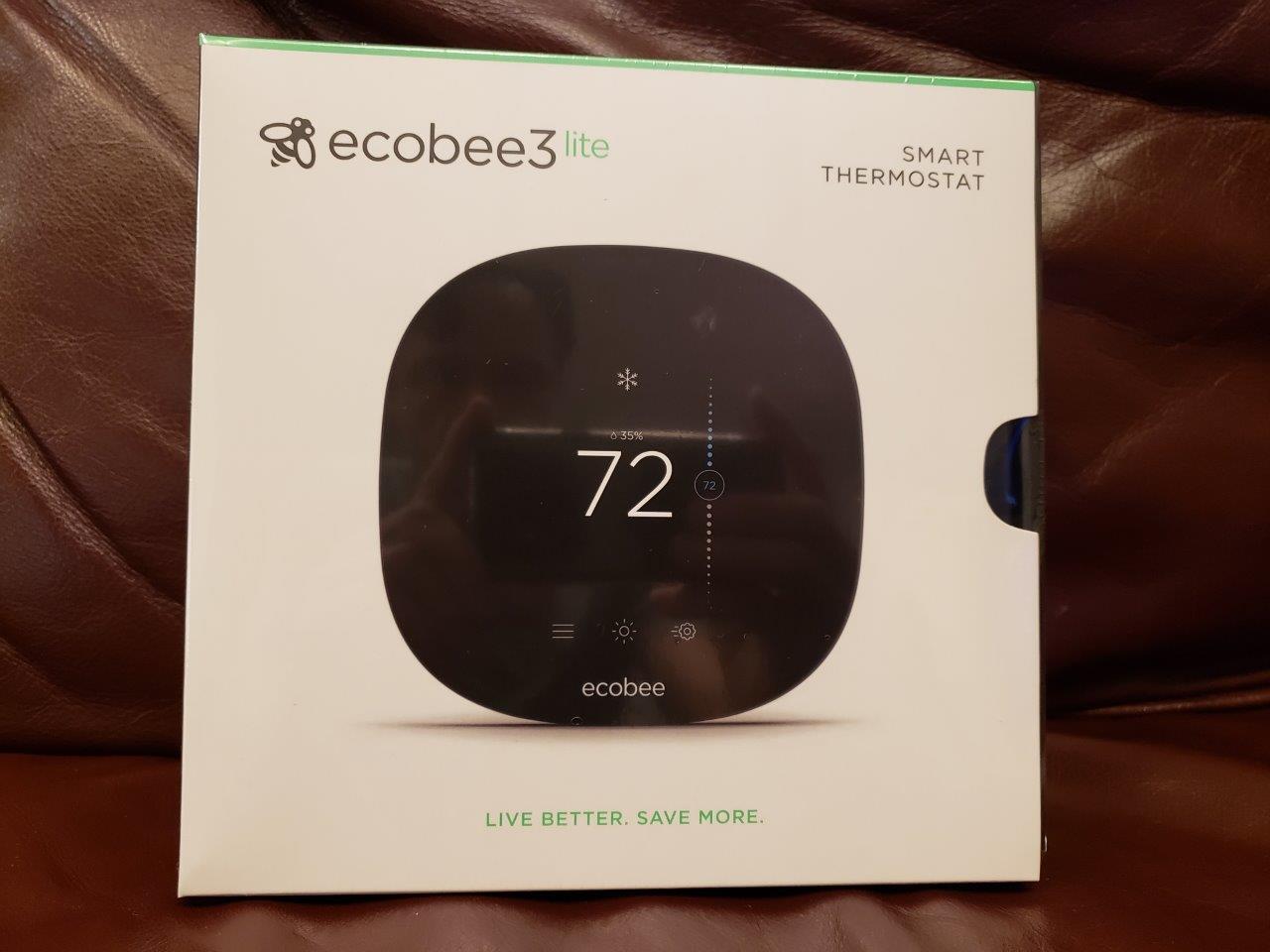 ecobee3 Lite Wi-Fi Thermostat Model EB-STATE3LT-02 WIFI Smart Home, New Factory Sealed