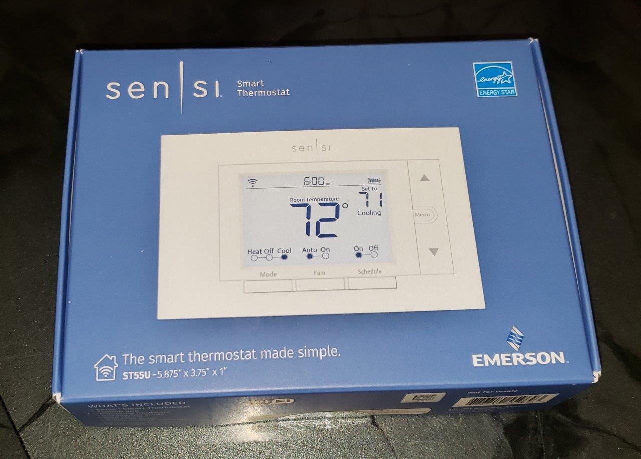 Emerson Sensi Smart Thermostat Model ST55U WIFI Smart Home, New Factory Sealed