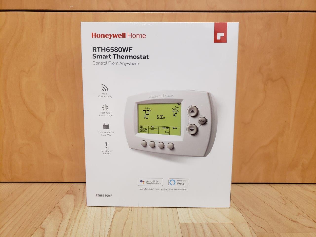 Honeywell Smart Thermostat Model RTH6580WF WIFI Smart Home, New Factory Sealed