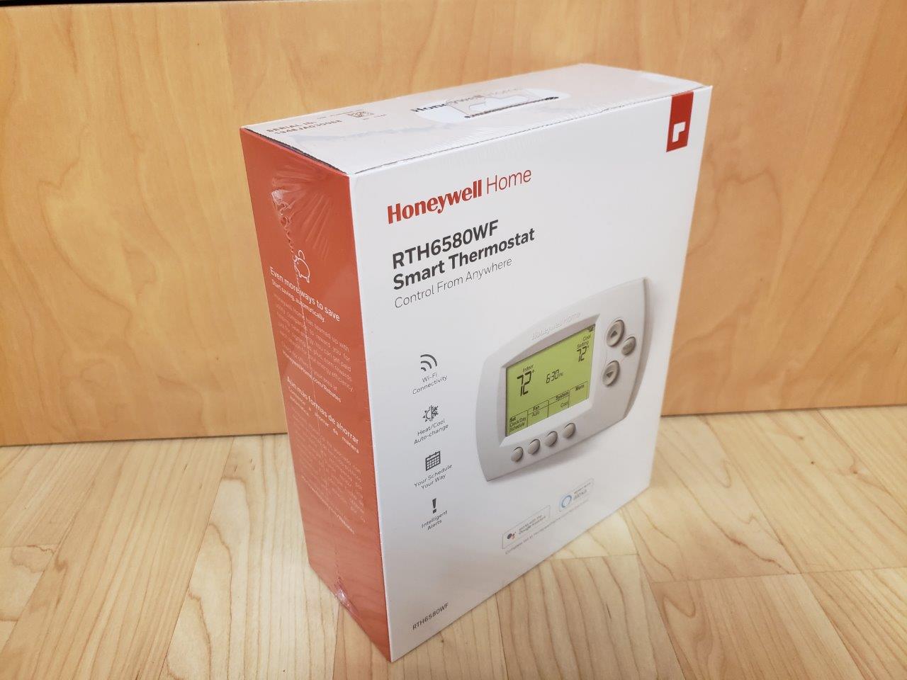 Honeywell Smart Thermostat Model RTH6580WF WIFI Smart Home, New Factory Sealed