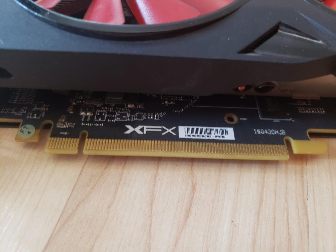XFX RX 570 4GB GDDR5 RS XXX Edition PCI-Express 3.0 Graphics Card RX-570P4DFDR,Black/Red,HDMI DVI w/Custom Backplate