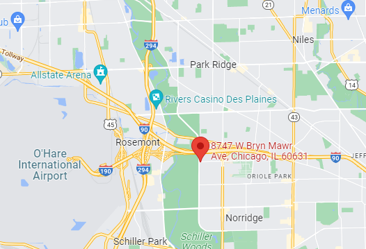 2 bedroom apartment for rent in Irving park map